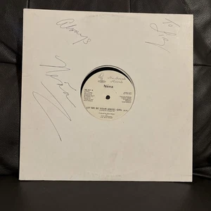 Nena Signed Autograph Vinyl Record LP Let Me Be Your Angel Girl *Never Played* - Picture 1 of 4