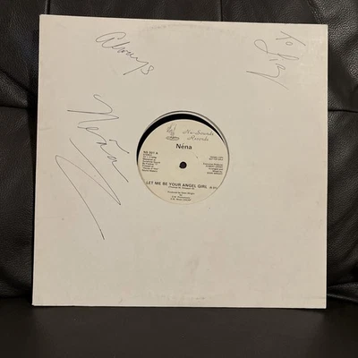 Nena Signed Autograph Vinyl Record LP Let Me Be Your Angel Girl *Never Played* - Image 1 of 4