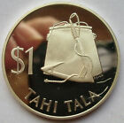 Tokelau 1979 Indigene Tool Tala Silver Coin,Proof