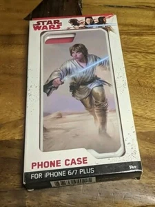 Disney- Star Wars Luke Skywalker Phone Case - iPhone 6 Plus/7 Plus - Picture 1 of 2
