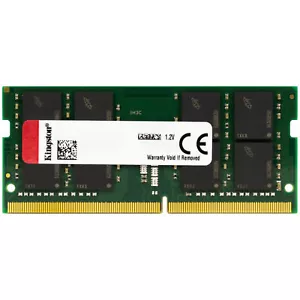 Kingston 32GB DDR4 3200 PC4-25600 SODIMM 260-Pin 2Rx8 Laptop Memory RAM 1x 32G - Picture 1 of 2