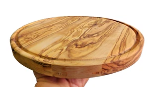 Tabla de cortar madera de olivo hecha a mano de Belén Tierra Santa - Imagen 1 de 5