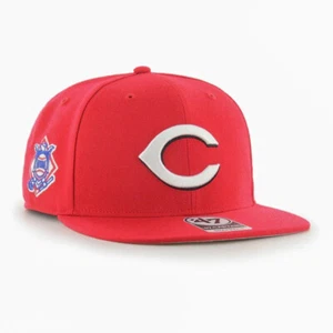 CINCINNATI REDS 47 BRAND SURE SHOT CAPTAIN ADJUSTABLE SNAPBACK HAT - Picture 1 of 3
