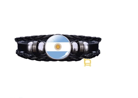 2022 Argentina Flag Bracelet Wristband Argentina - Free Shipping - World Cup Cover