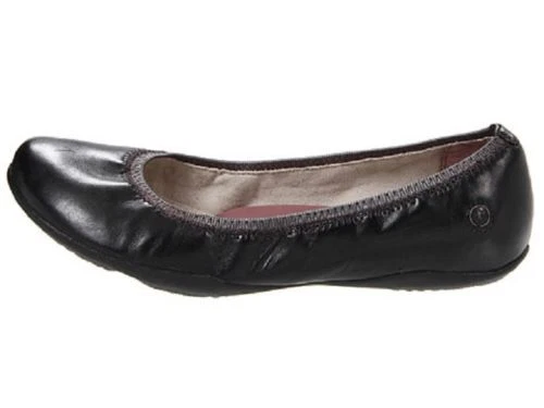 Hush Puppies Kriya Black Skimmer Ballet Flats Womens Size 10 M
