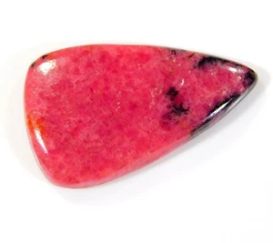 PRECIOSA PIEDRA PRECIOSA TRANSLÚCIDA CABUJÓN PERA RODONITA ROSA NATURAL 75 CT BR0183 - Imagen 1 de 6