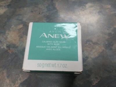 Avon Anew Calming Clay Mask With Aloe 1.7oz Brand New - Image 1 of 2