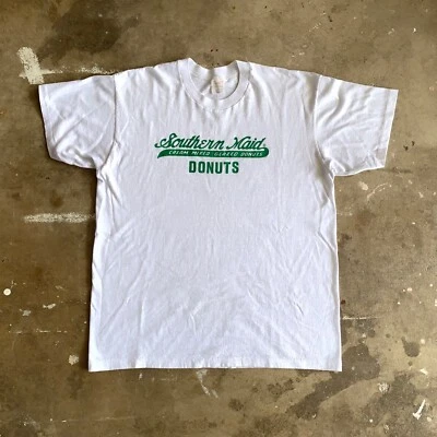 CAMISETA SOUVENIR VINTAGE AÑOS 70-80 SOUTH MAID DONUTS SHOP TALLA M ELVIS PRESLEY Foto 1 de 4