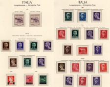 Luogotenenza 1944-46 Posta Ordinaria Emissione Completa MNH