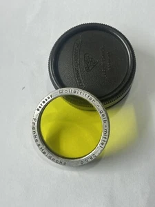 Rollei Original Bay I Gelb- Mittel 28.5 mm Filter With Original Plastic Case. - Picture 1 of 3