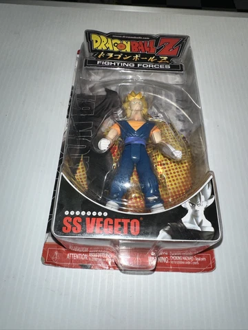 Dragon Ball Z Fighting Forces 6" SS Vegeto JAKKS Pacific 2007 Brand New In Box Cover