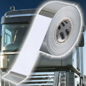 Rigate Cromo 10m X 20mm Pellicola Protettiva Strisce Adesivo Camion Auto Moto - Foto 1 di 6