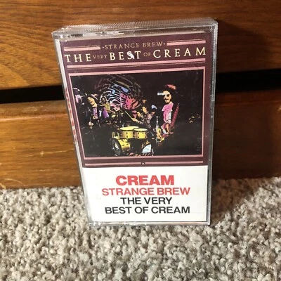 CREAM- STRANGE BREW/THE VERY BEST OF CREAM CASSETTE POLYGRAM - Image 1 of 4