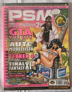 Rivista PSM Playstation Magazine Novembre 2002 N.57allegato Poster GTA VICE CITY - Bild 1 von 5