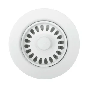 Blanco 441091 4-1/2" Basket Strainer and Sink Flange, Matte White - Picture 1 of 1