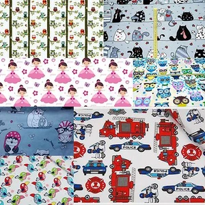 FABRIC BABY Designs Girls/Boys 100% Cotton Fabric Material By The Metre 63"Wide  - Picture 1 of 178