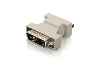 Iogear GDVIMVGAF DVI-A Male to VGA Female Adapter - Plug-n-Play - Image 1 of 2