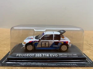 PEUGEOT 205 T16 EVO 1000 LAKES RALLY 1986 SOUS BLISTER 1/43 N5 - Imagen 1 de 4