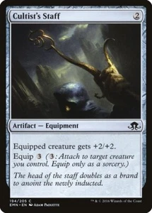 Magic the Gathering (mtg): EMN: Cultist's Staff (x 4) - Picture 1 of 1