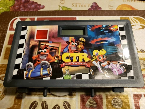 Crash Bandicoot Team Racing CTR Pinball Table collectible Topper 1999 Cover
