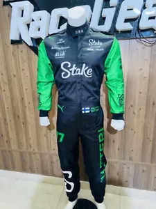 Tuta da gara 2024 Valtteri Bottas Kick Sauber F1 Team Palo REPLICA - Foto 1 di 2
