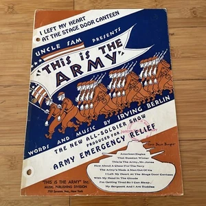Partituras de colección - I Left My Heart At The Stage Door Canteen - Berlín 1942 - Imagen 1 de 8