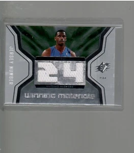 ANTOMIO MCDYESS DUAL JERSEY 2007 08 UPPER DECK SPX BASKETBALL - Bild 1 von 2