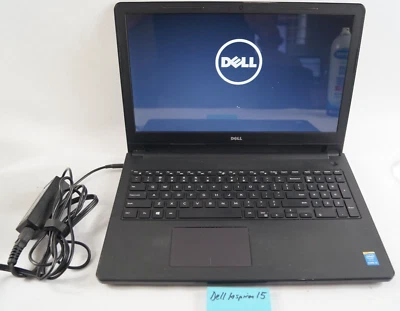 Dell Inspiron 15 4GB Mem 2.1GHz 1 TB HD 15.5 in Intel Core i3 Working PoR C152 - Image 1 of 4