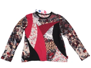 NEU Pampolina Langarm-Shirt Longsleeve Mädchen Gr. 140 Blumen Mustermix - Bild 1 von 1