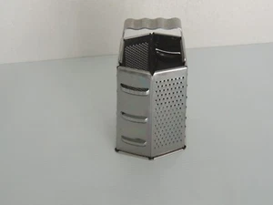 Norpro Grater - 6 Sided - Stainless Steel 9 inch British design - Picture 1 of 8
