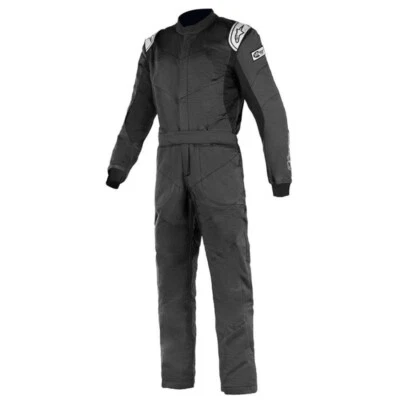 Alpinestars Knoxville Auto Racing Suit | Size 52  Small  | Black/White | SFI NEW - Image 1 of 4