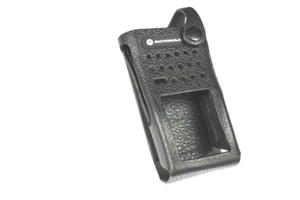 MOTOROLA PMLN5863A Hartledertasche mit Gürtelschlaufe für DP2600 DP2600e - Zdjęcie 1 z 1