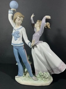 Vintage Retired Lladro "Children at Play" # 5304 - Picture 1 of 9