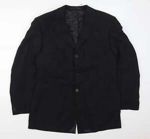 Johnathan Adams Mens Grey Polyester Jacket Suit Jacket Size 40
