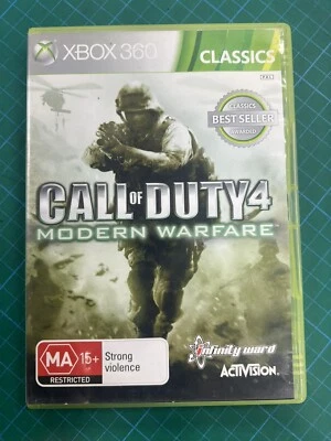Call of Duty 4 modern Warfare Xbox 360 (works on Xbox One) - image 1 of 2