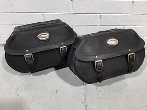 K-DRIVE Saddlebags Panniers for Yamaha V-Star XVS650A Classic - Picture 1 of 7