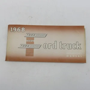 1968 Ford Truck 100 - 350 Operators Manual First Printing Original BLANK - Picture 1 of 5