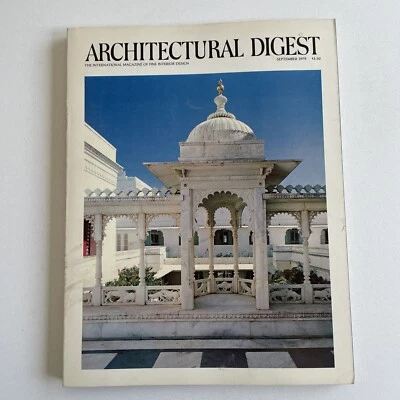 Architectural Digest September 1979 Geoffrey Beene American Fashion Designer - Image 1 of 4