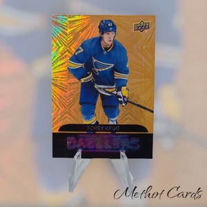 -Hockey Cards- Torey Krug Dazzlers Orange Upper Deck 2020-21 #DZ-137 - NM