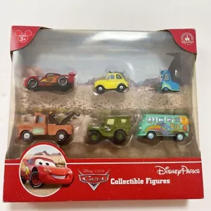 Disney Parks California Cars Limited Collector's Figure Set NEW - Picture 1 of 2
