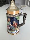 Vintage Beer Stein Wales Chinaware made in Japan with Lid