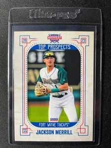 2023 Midwest League Top Prospects Jackson Merrill Fort Wayne Tincaps Padres!!! - Picture 1 of 1