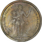 [#909597] Monnaie, Nouvelle-Calédonie, 2 Francs, 1949, Paris, Essai, Sup+, Nicke