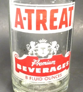 vintage ACL Soda POP Bottle:   A-TREAT of ALLENTOWN, PA - 8 oz - STYLE #1 - Imagen 1 de 3