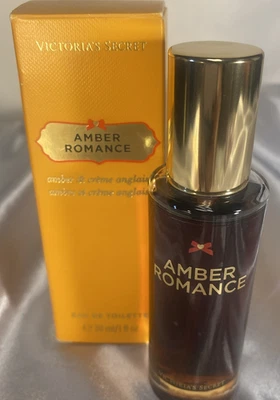 Victoria's Secret Amber Romance EDT Perfume ámbar y crema inglés 1 OZ para mujer Foto 1 de 4