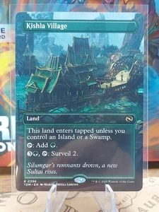 x1 Kishla Village - Borderless R MTG Tarkir: Dragonstorm M/NM, English - Picture 1 of 1