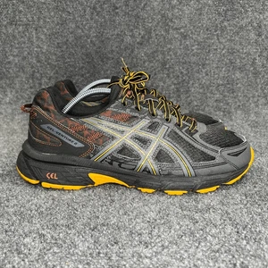 Asics Gel-Venture 6 Trail Running Shoes Men's 9.5 Grey Athletic Outdoor Hiking - Picture 1 of 13