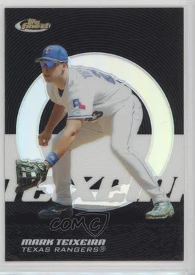 2005 Topps Finest Black Refractor /99 Mark Teixeira #106 - Image 1 of 2