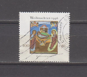 GERMANY :  1996 - USED  - SCOTT # B808   SEMI - POSTAL   XMAS - Picture 1 of 1