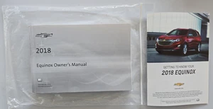 OEM 2018 Chevrolet Equinox Owners Manual Original ~ Guide Book Set - Picture 1 of 3